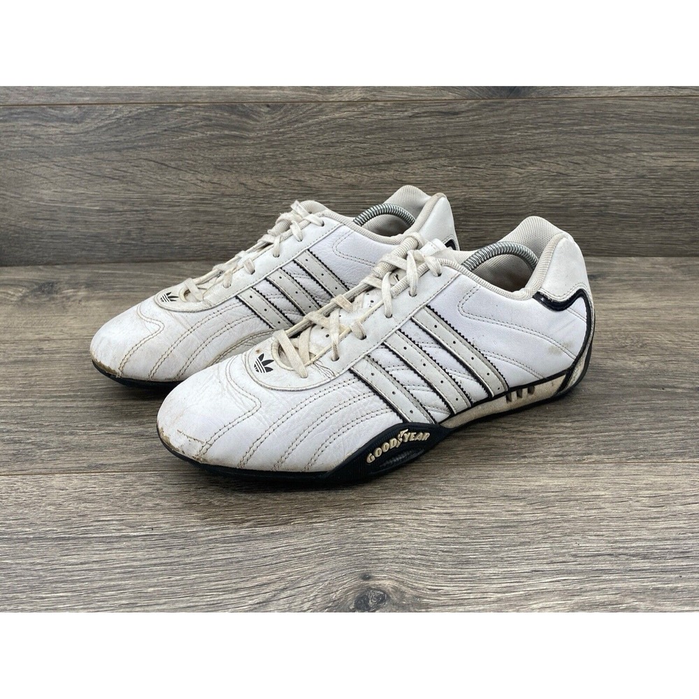 Y2K Adidas Team Adi Racer  Men's Shoes Size 7 White 748742 2000's Goodyear Rare